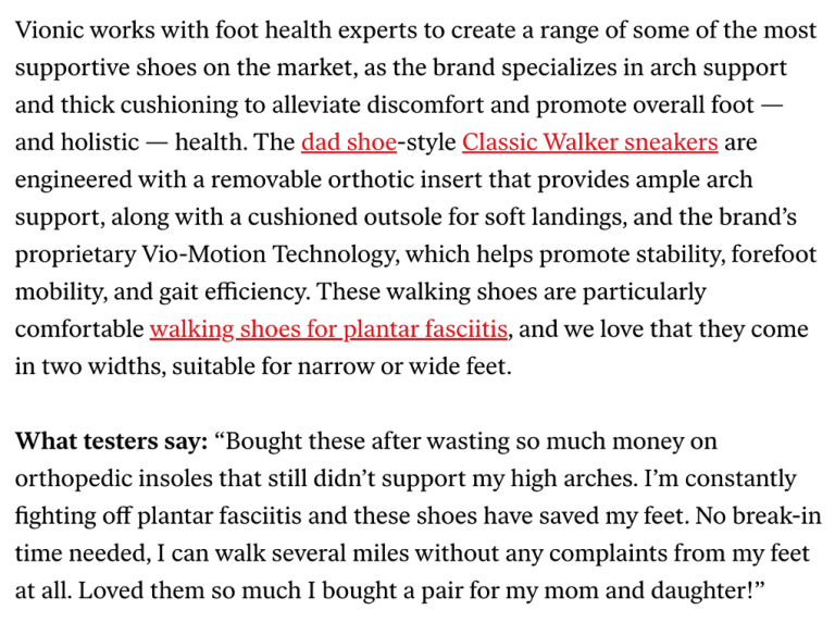 The 12 Best Walking Shoes for High Arches, According to Podiatrists